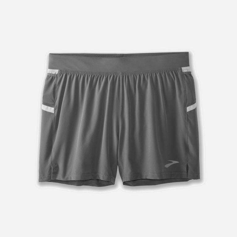 Brooks Sherpa 5 2-In-1 Løpeshorts Herre Nettbutikk - Grå - Norge (FTO126798)